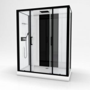 Cabine de douche complète – rectangle – 170 x 90 x 215 cm – Loft – AURLANE
