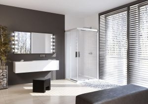 Cabine de Douche Hüppe Design pure Sur mesure (8P2980)