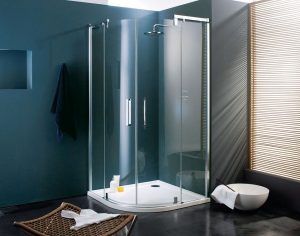 Cabine de Douche Hüppe Refresh pure Sur mesure (9P1281)