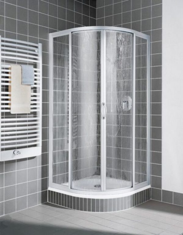 Cabine de Douche Kermi NOVA 2000 1/4 rond portes coulissantes 1850x800mm Fontana (N2R48V321811K)