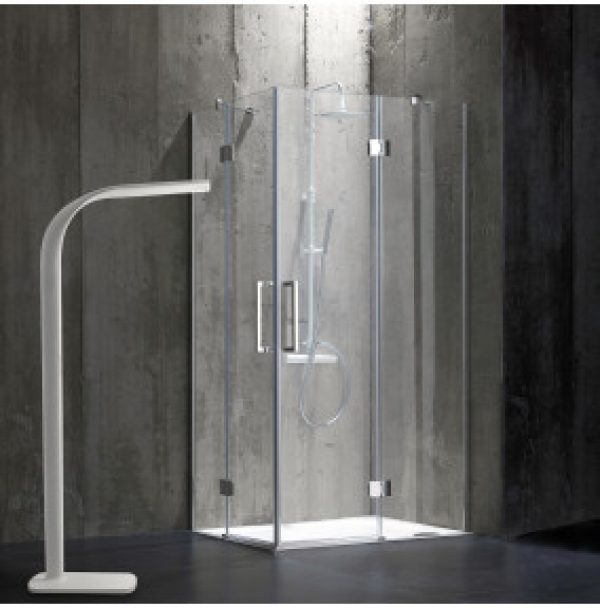 CABINE DE DOUCHE LONDON 80X100 EN VERRE 6MM SANS STRUCTURE