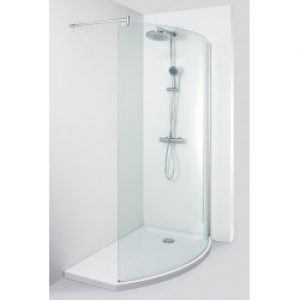 Cabine walk in – paroi à droite – 140 x 90 x 210 cm – Wings – ALLIBERT