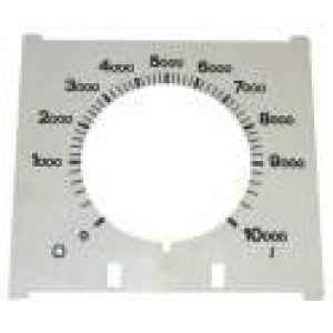 Cadran carré pour jauge fioul 10000 litres