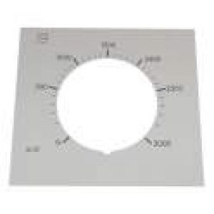 Cadran carré pour jauge fioul 3000 litres