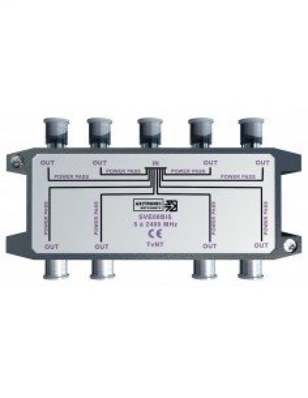 CAE – Répartiteur standard TV 8 sorties – SVE08BIS