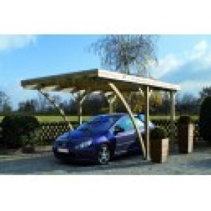Carport en bois Milano Uno – 5.10 x 3.20 m