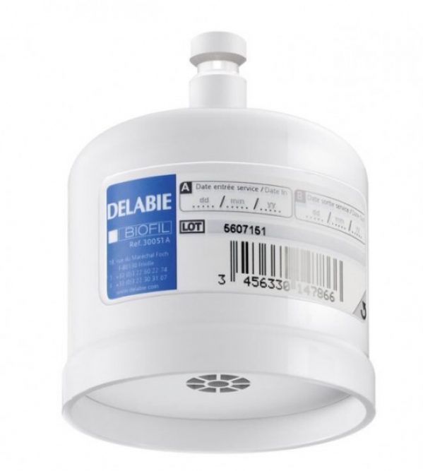 Cartouche Mitigeur Delabie Blanc 150 mm 30051A.10P