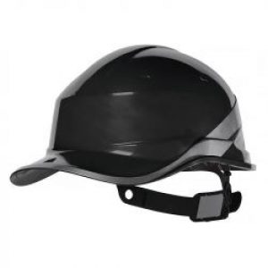 Casque De Chantier Baseball Noir Deltaplus Diamond V