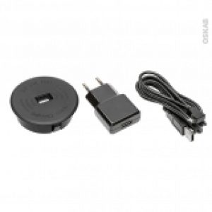 Chargeur A Induction Cuisine 1 Usb Noir