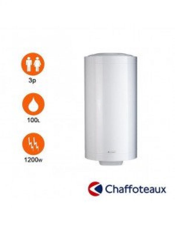Chauffe-eau 100L vertical mural blindé CHAFFOTEAUX  monophasé