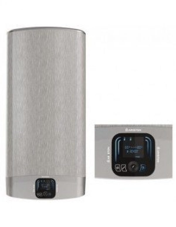 Chauffe-eau plat 80L VELIS EVO plus ARISTON multi-position alu brossé