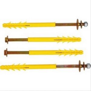 Cheville fixation chauffe-eau pour plaque plâtre+polystyrène Ø12X240 vendues par 4