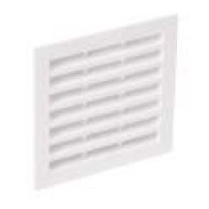 Classique PVC : Carré 156×156, blanche avec moustiquaire