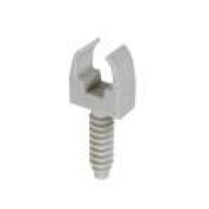 Clips + cheville pour tube IRL D.16 mm – 10 pièces