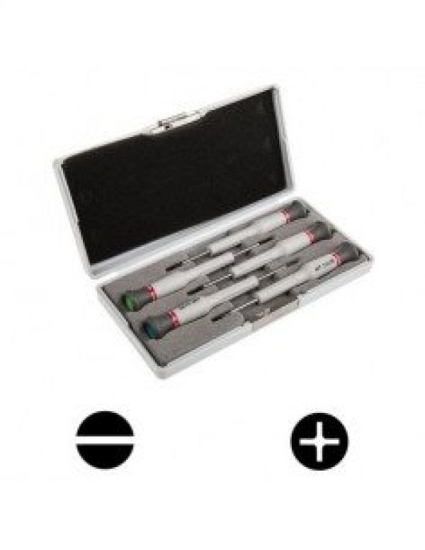 Coffret 8 tournevis microtech Micro-Tech Fente Phillips FACOM AEF.J1PB