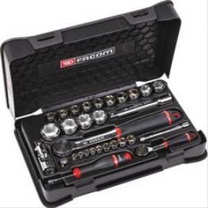 Coffret à cliquet mixte 1/4 » et 1/2 » Facom