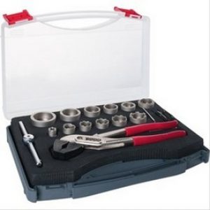 Coffret de 17 clés à douilles