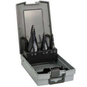 Coffret De 3 Fraises Etagees Bosch Pro 2608588069 Hss Altin Queue 3 Pans O 4 12 4 20 6 30Mm