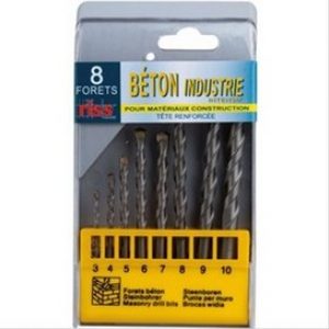 Coffret de 8 Forets au carbure ECO