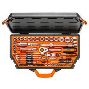 Coffret De Douilles Et Accessoires 1 2 1 4 Neo Tools 08 635 71 Pieces