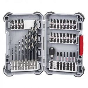 Coffret De Vissages De 35 Embouts Impact Percage Metal Bosch 2608577148