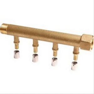 Collecteur MF3/4 » avec départs à sertir 6 sorties PER Ø12mm