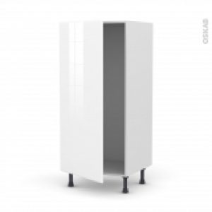 Colonne De Cuisine N27 Armoire Frigo Encastrable Iris Blanc 1 Porte L60 X H125 X P58 Cm