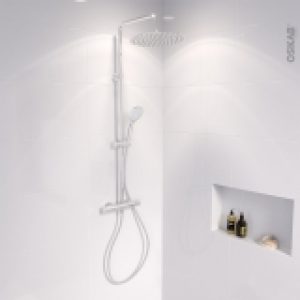 Colonne De Douche Aelo Mitigeur Thermostatique Chromee