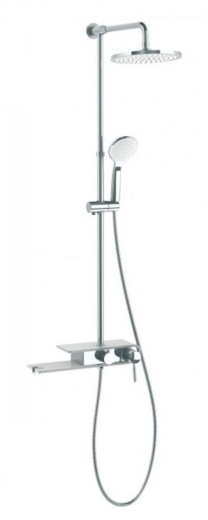 Colonne de Douche Allibert RONDITAB Chromé Brillant 821142