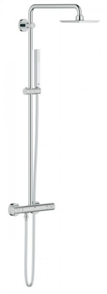 Colonne de Douche Euphoria System 150 Grohe avec mitigeur thermostatique et support mural 27932000