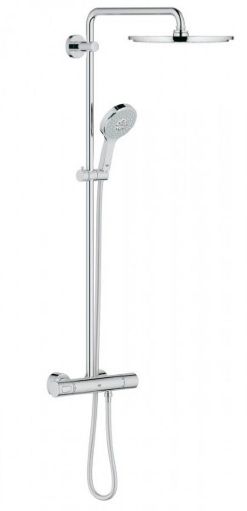 Colonne de Douche Grohe Rainshower avec Mitigeur thermostatique (27968000)