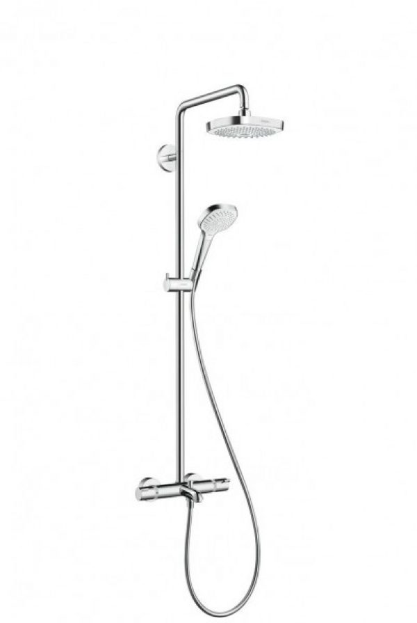 Colonne de Douche Hansgrohe bain/douche 2 jets 180 Croma Select E