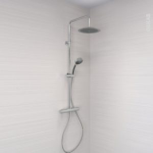 Colonne De Douche Telescopique Noun Mitigeur Thermostatique Chromee