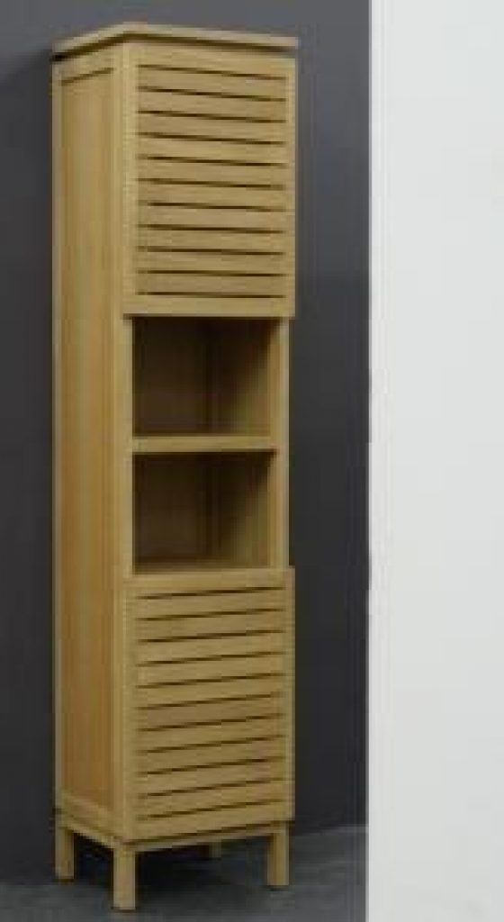 Colonne de salle de bain Diva en teck