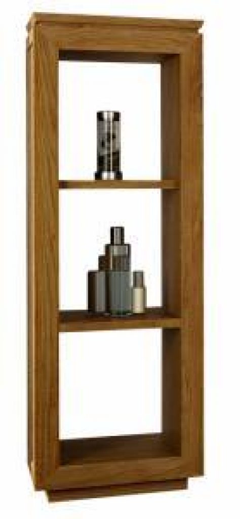 Colonne de salle de bain HOURTIN en teck