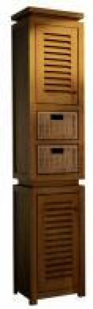 Colonne de salle de bain Lombok en teck