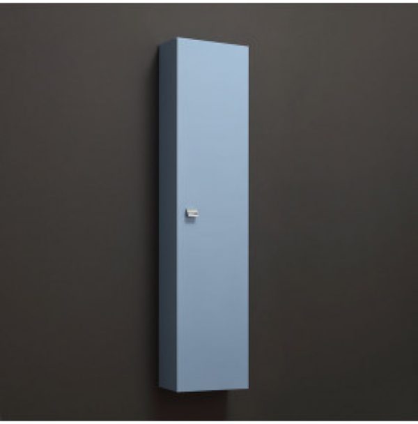 COLONNE DE SALLE DE BAINS SUSPENDUE LAQUÉ BLEU PASTEL MAT LAQUÉ BLEU MAT