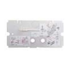 Contre plaque avec tige de déclenchement pour réservoir 110700