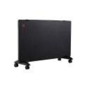 Convecteur mobile GP100, vitré noir, affichage à LED, 1500W