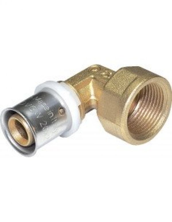 Coude 90° femelle à visser type H