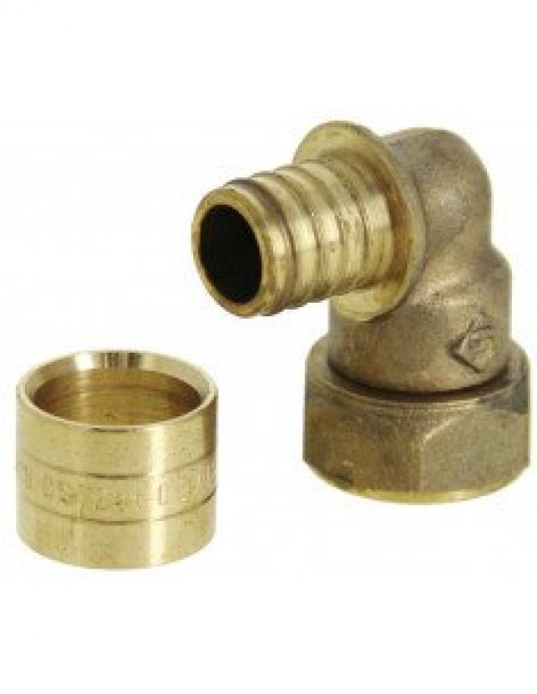 Coude écrous tournants femelle