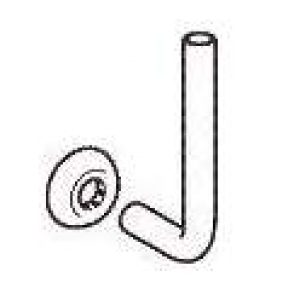 Coude de départ avec rosace