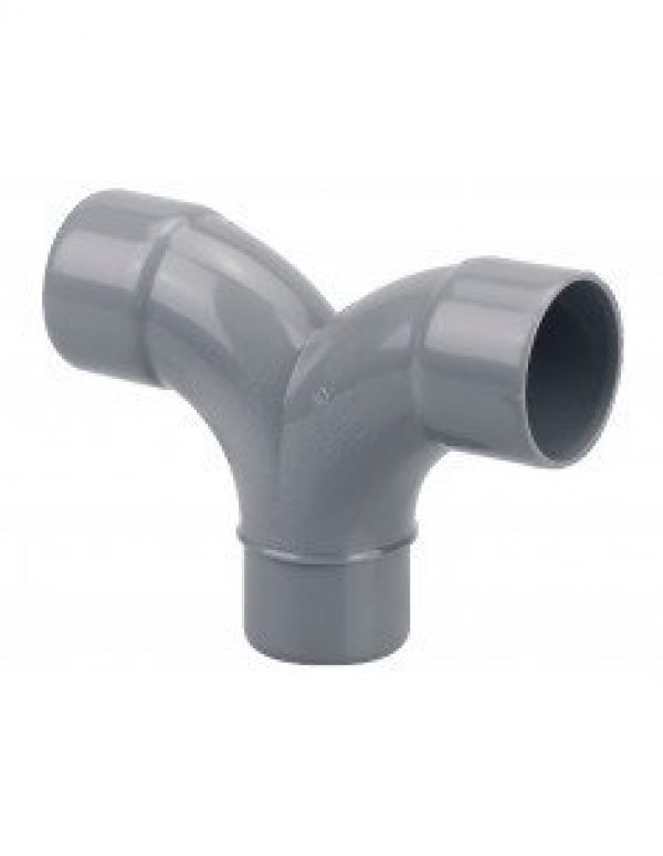 Coude double 90° Ø40