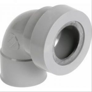 Coude à joint PVC MF 32 Nicoll -NF- – NICOLL