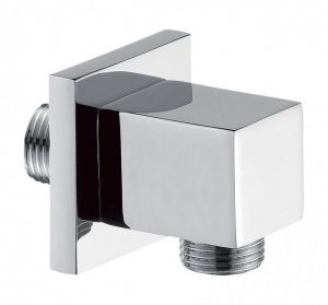 Coude mural pour flexible de douche de haute qualité BA007 – design carré