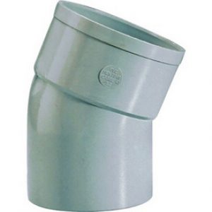 Coude PVC à 22°30 MF Ø 32 -NF- Le lot de 10 – Girpi