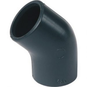 Coude PVC pression à 45°  Ø 20 Le lot de 10