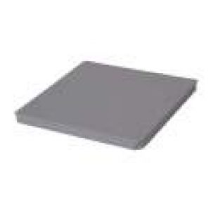 Couvercle regard pour chute : 25×25, gris