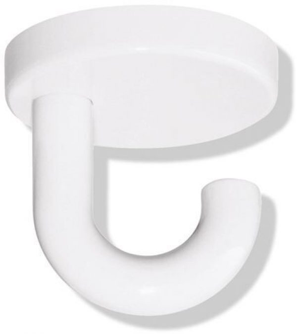 Crochet avec rosace de fixation Hewi Serie 477