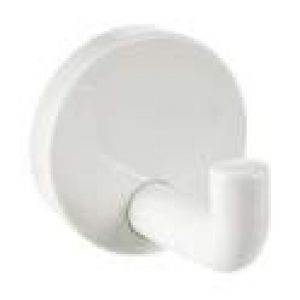 Crochet mural HEWI blanc, 65mm